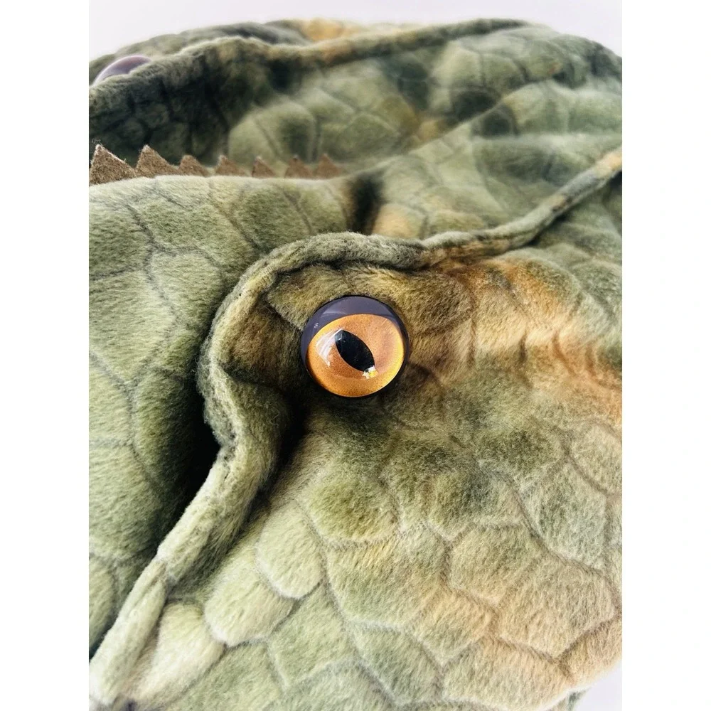 Jurassic Park Universal Studios Plush Velociraptor‎ Head Mini Backpack 14
